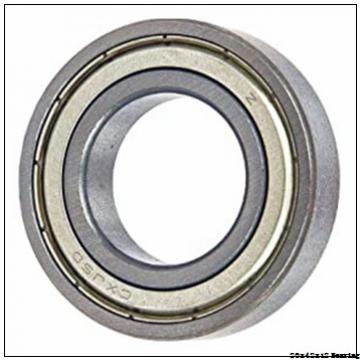 20x42x12 F6004-2rs rubber seals flange deep groove ball bearing F6004 2rs
