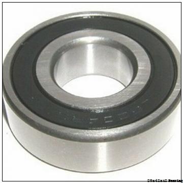 20 mm x 42 mm x 12 mm  Japan high quality angular contact ball bearing nachi bearing 7004