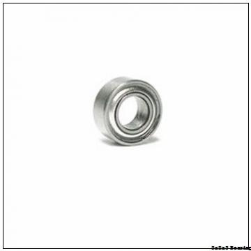 MF83ZZ chrome steel miniature ball bearings double metal shielded 3x8x3 Flanged